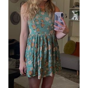 MINKPINK Floral Babydoll Dress XS